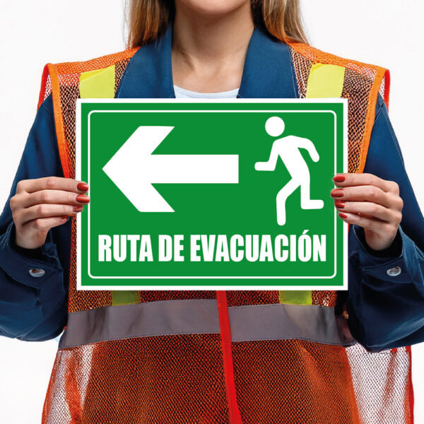 Señaletica - Ruta de evacuación