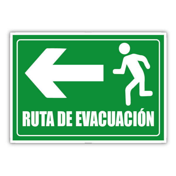 Señaletica - Ruta de evacuación - Imagen 2